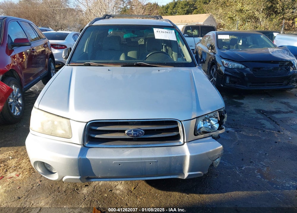 2004 SUBARU FORESTER 2.5XS VIN: JF1SG656X4H747963