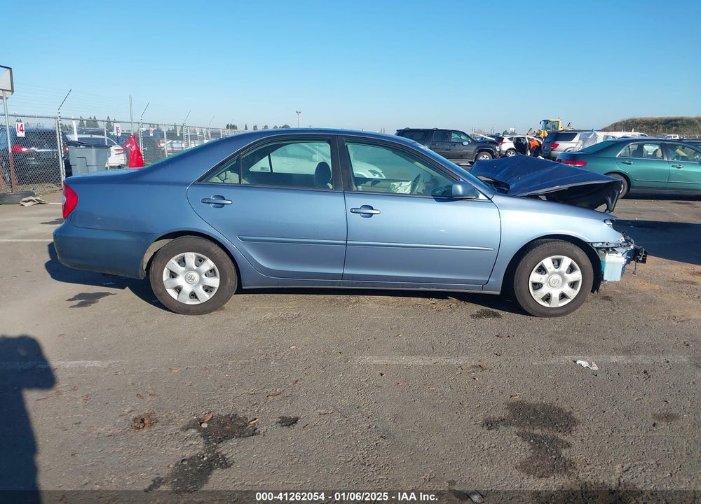 2004 TOYOTA CAMRY LE VIN: 4T1BE32K04U861294