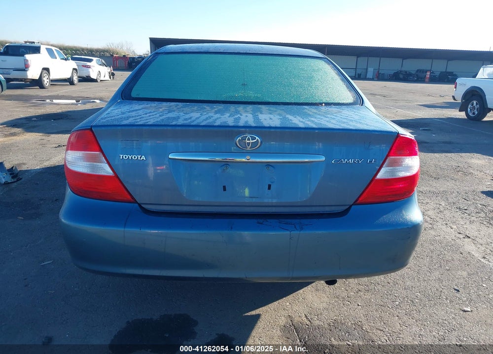 2004 TOYOTA CAMRY LE VIN: 4T1BE32K04U861294