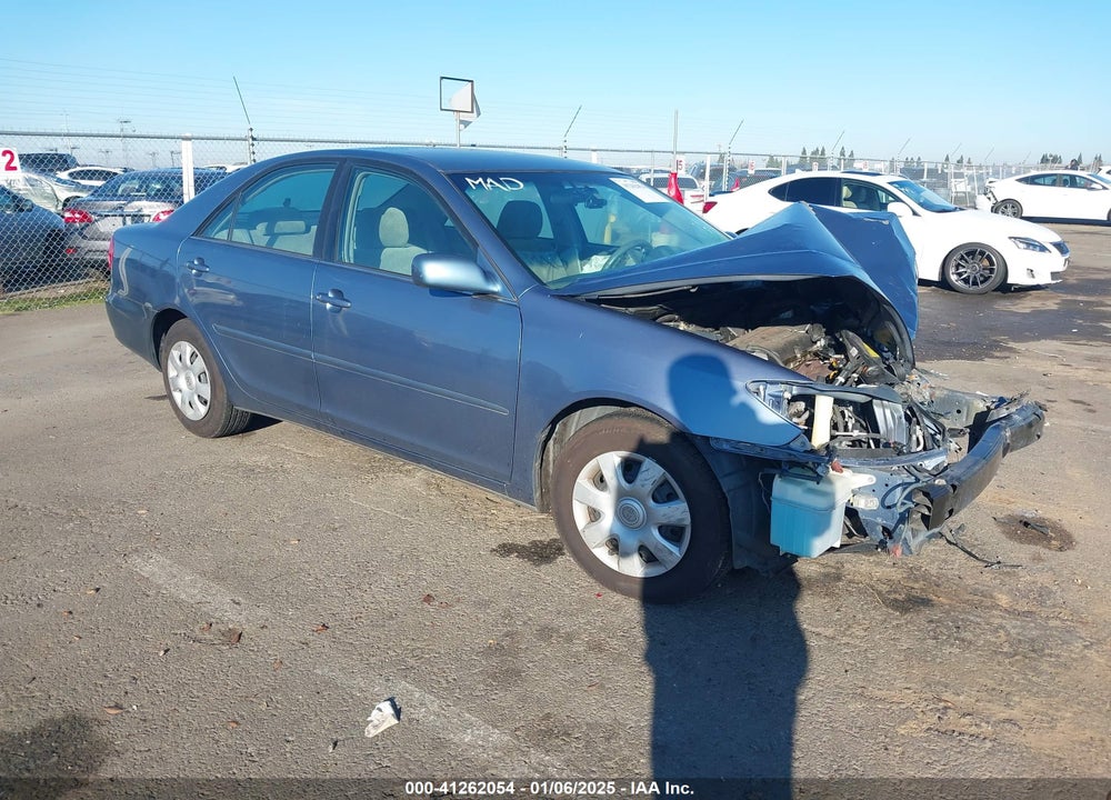 2004 TOYOTA CAMRY LE VIN: 4T1BE32K04U861294