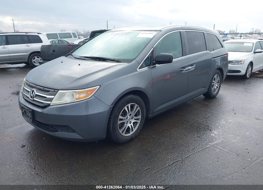 2011 HONDA ODYSSEY EX-L VIN: 5FNRL5H6XBB096342