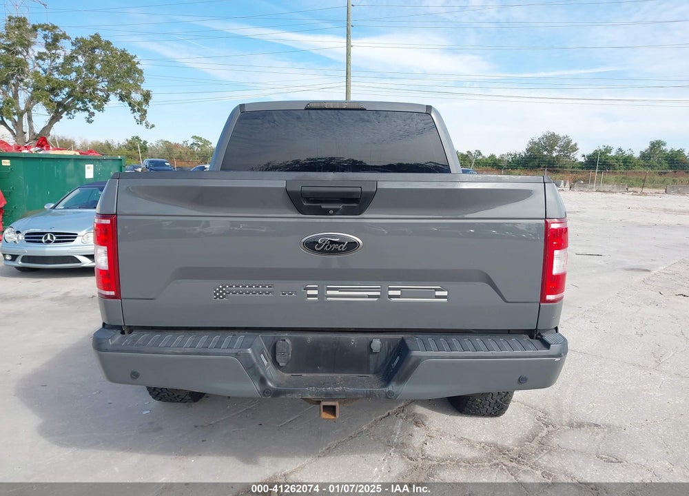 2018 FORD F-150 VIN: 1FTEW1C57JFE39289