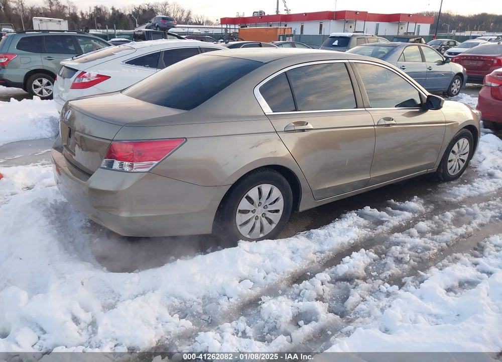 2008 HONDA ACCORD 2.4 LX VIN: 1HGCP26398A013617