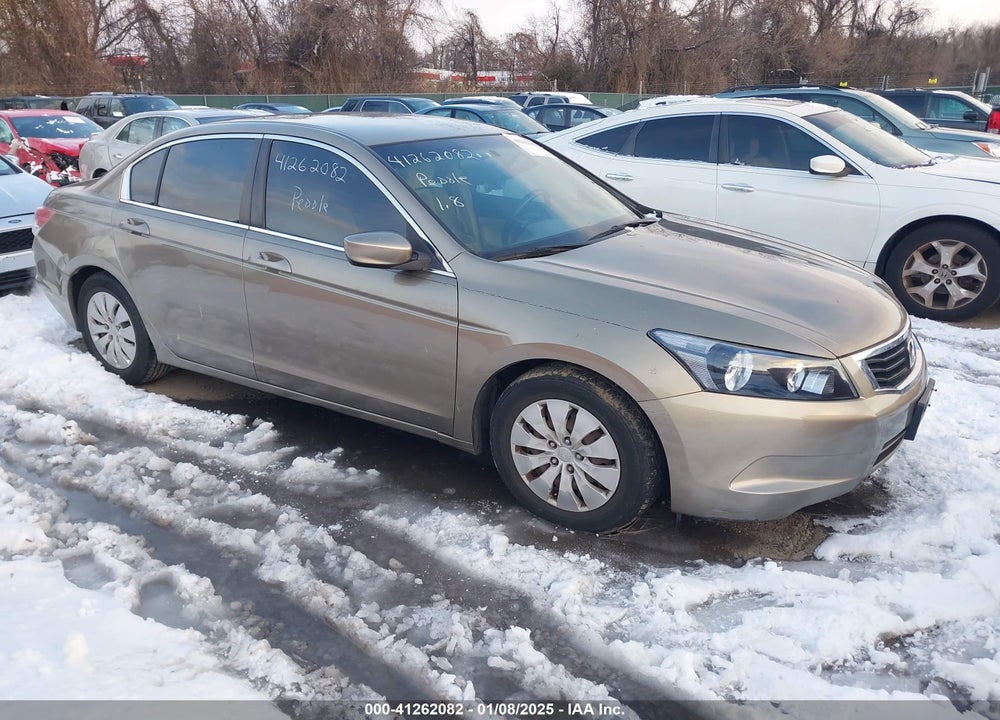 2008 HONDA ACCORD 2.4 LX VIN: 1HGCP26398A013617