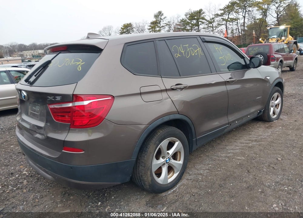 2012 BMW X3 XDRIVE28I VIN: 5UXWX5C54CL719148