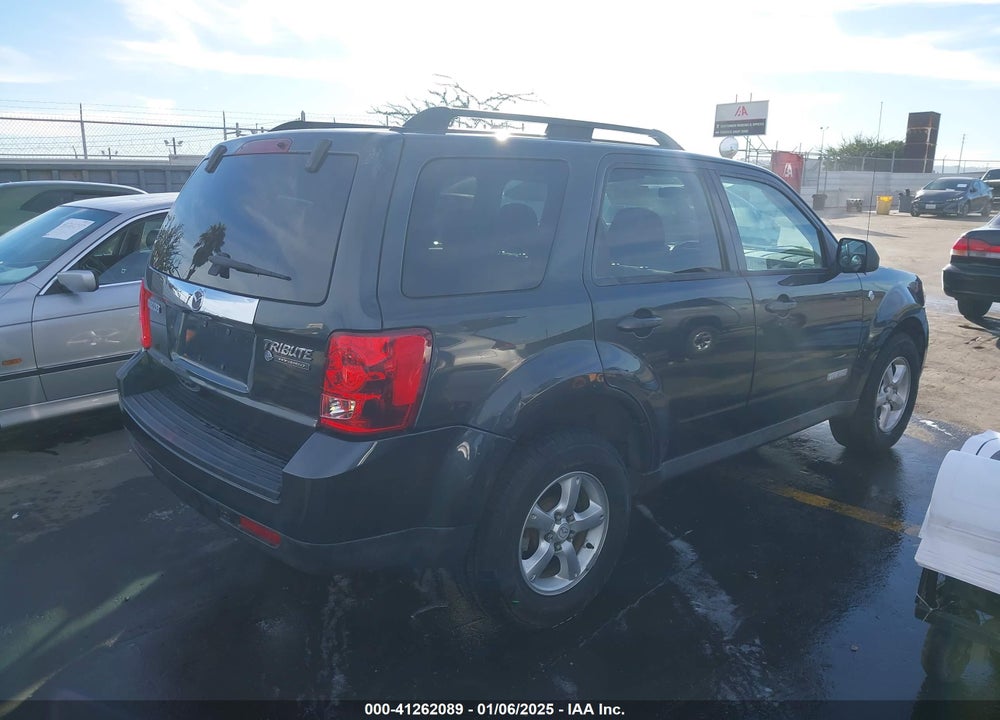 2008 MAZDA TRIBUTE HYBRID TOURING VIN: 4F2CZ49H28KM15369