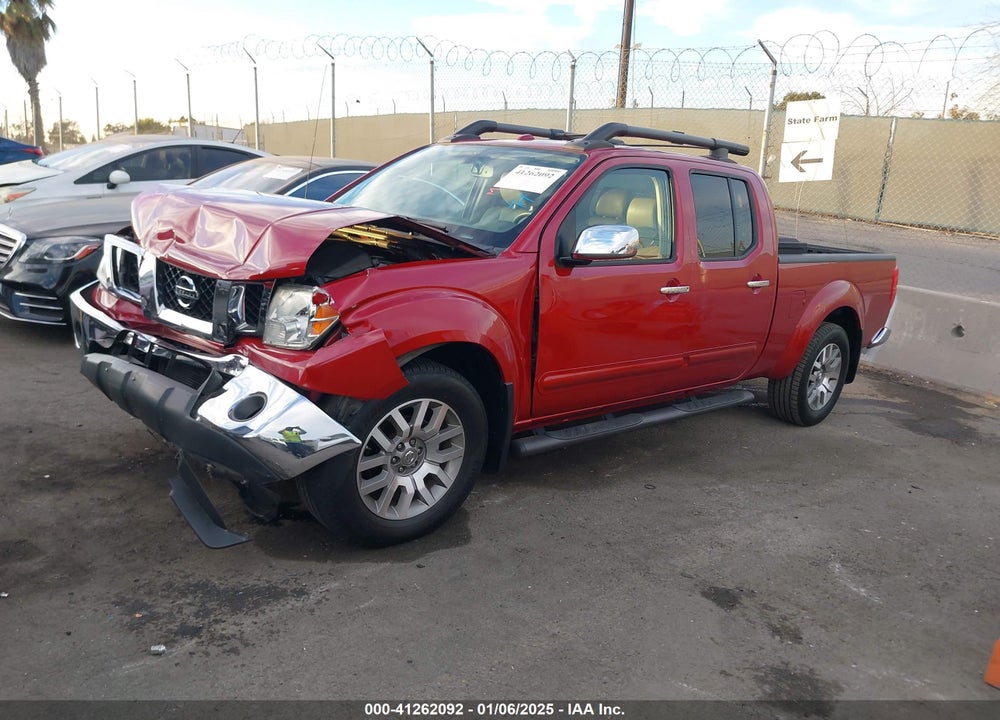 2011 NISSAN FRONTIER SL VIN: 1N6AD0FV8BC428456