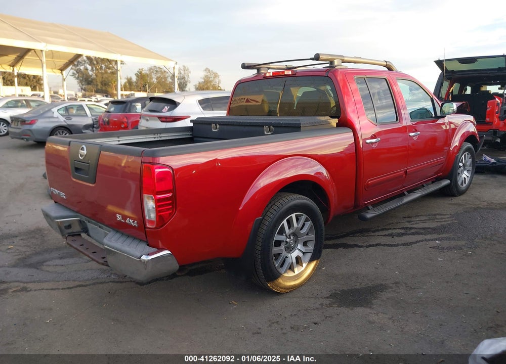 2011 NISSAN FRONTIER SL VIN: 1N6AD0FV8BC428456