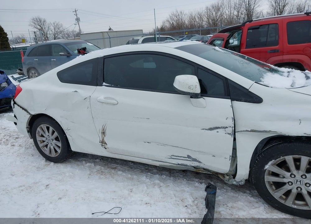 2012 HONDA CIVIC CPE VIN: 2HGFG3B81CH567054