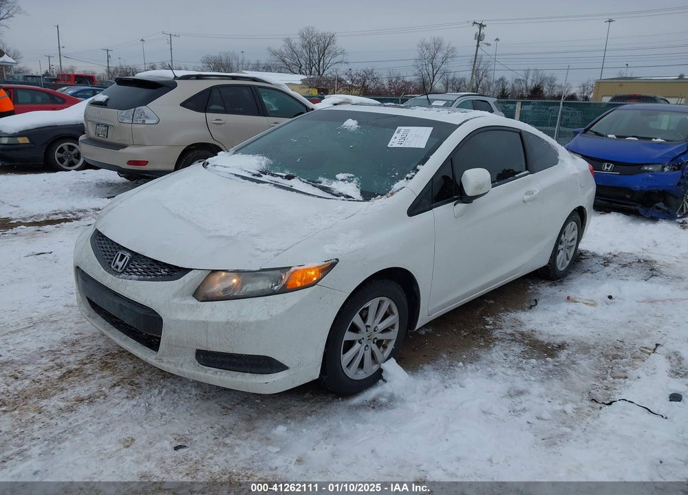 2012 HONDA CIVIC CPE VIN: 2HGFG3B81CH567054