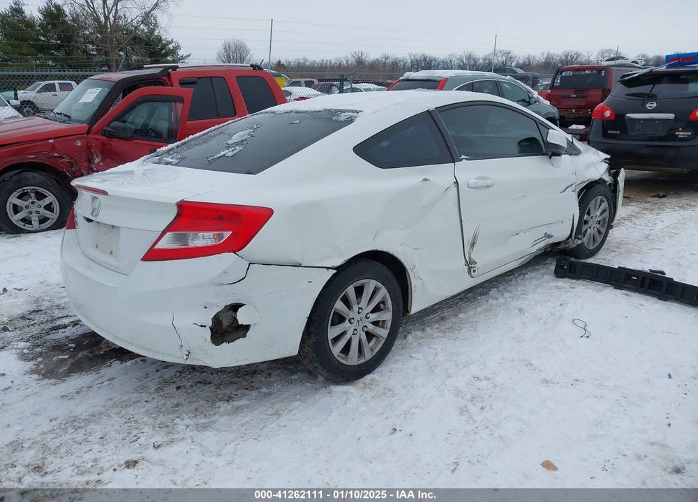 2012 HONDA CIVIC CPE VIN: 2HGFG3B81CH567054