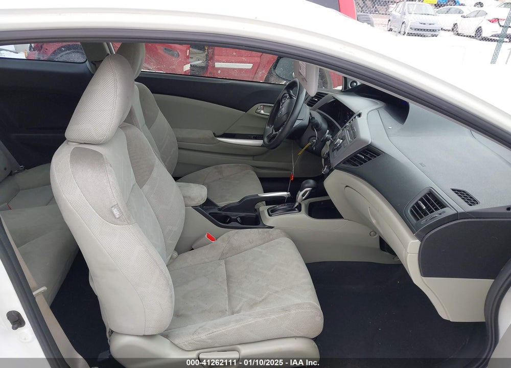 2012 HONDA CIVIC CPE VIN: 2HGFG3B81CH567054