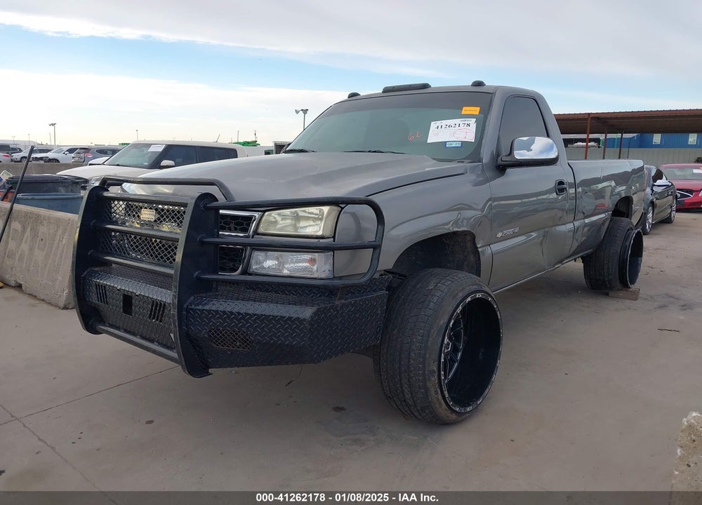 2006 CHEVROLET SILVERADO 2500HD WORK TRUCK VIN: 1GCHK24U86E251916