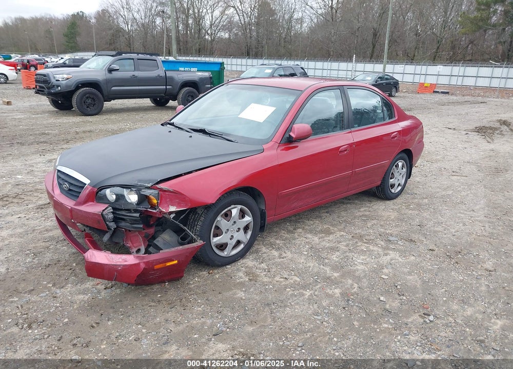 2006 HYUNDAI ELANTRA GLS/LIMITED VIN: KMHDN46D86U293468