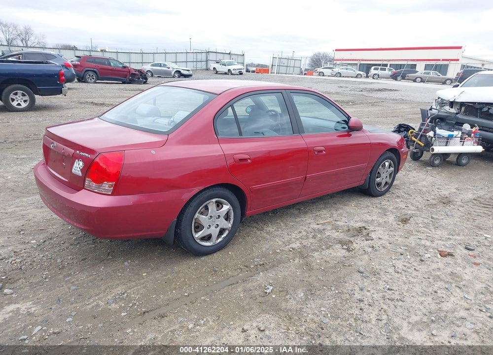 2006 HYUNDAI ELANTRA GLS/LIMITED VIN: KMHDN46D86U293468