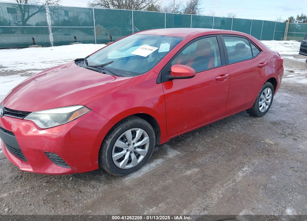 2014 TOYOTA COROLLA VIN: 5YFBURHE4EP136176