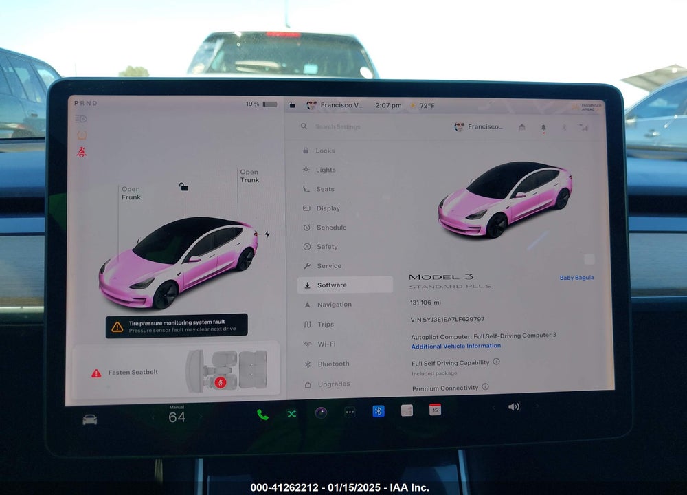 2020 TESLA MODEL 3 VIN: 5YJ3E1EA7LF629797