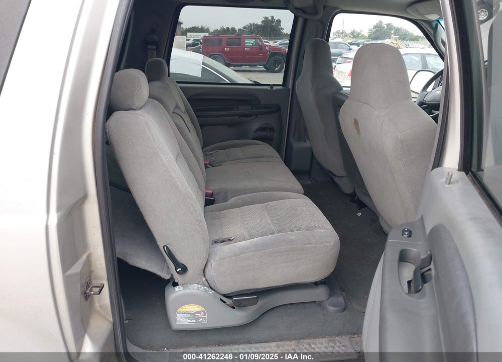 2003 FORD EXCURSION XLT VIN: 1FMNU40L83EA16333