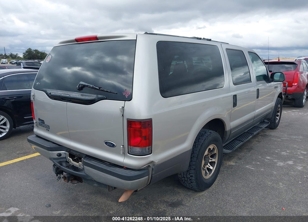 2003 FORD EXCURSION XLT VIN: 1FMNU40L83EA16333
