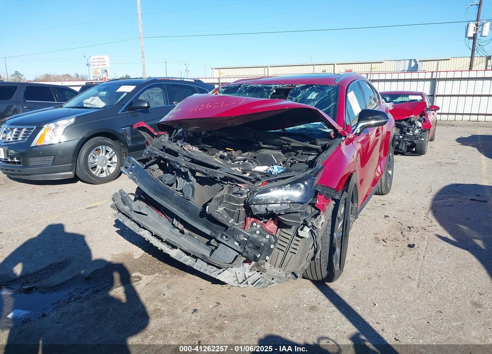2017 LEXUS NX 200T F SPORT VIN: JTJYARBZ1H2078784
