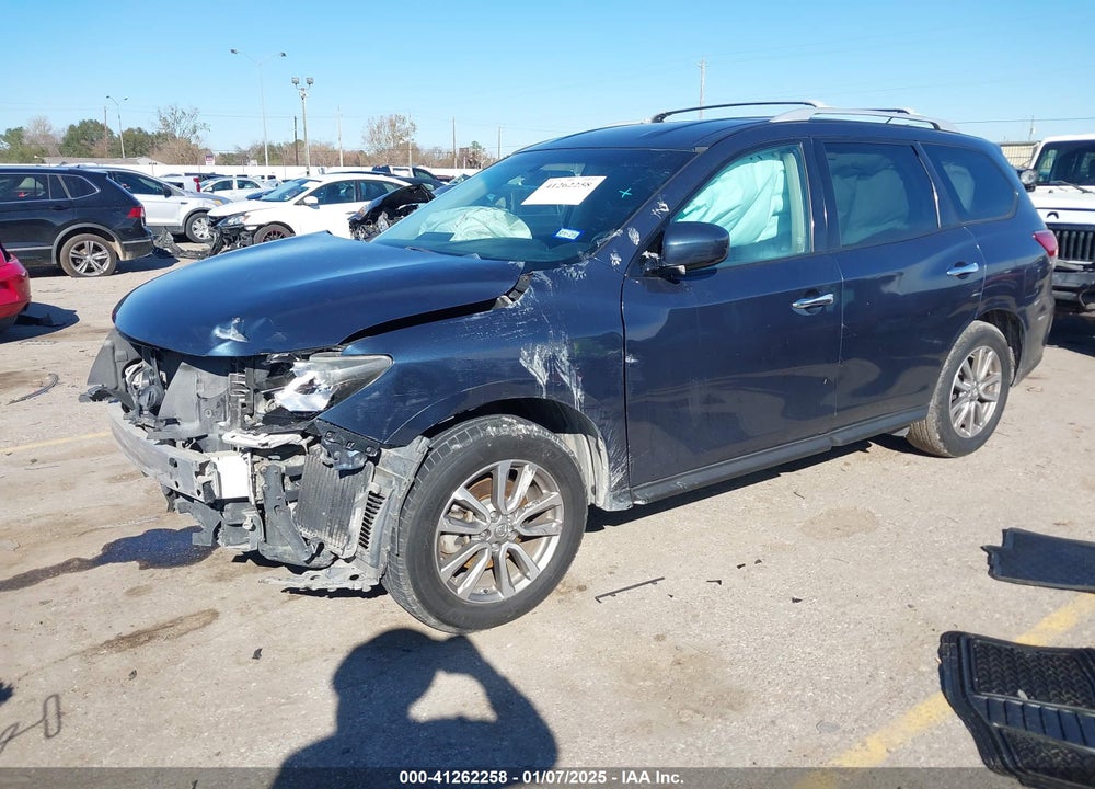 2015 NISSAN PATHFINDER S VIN: 5N1AR2MN9FC706396