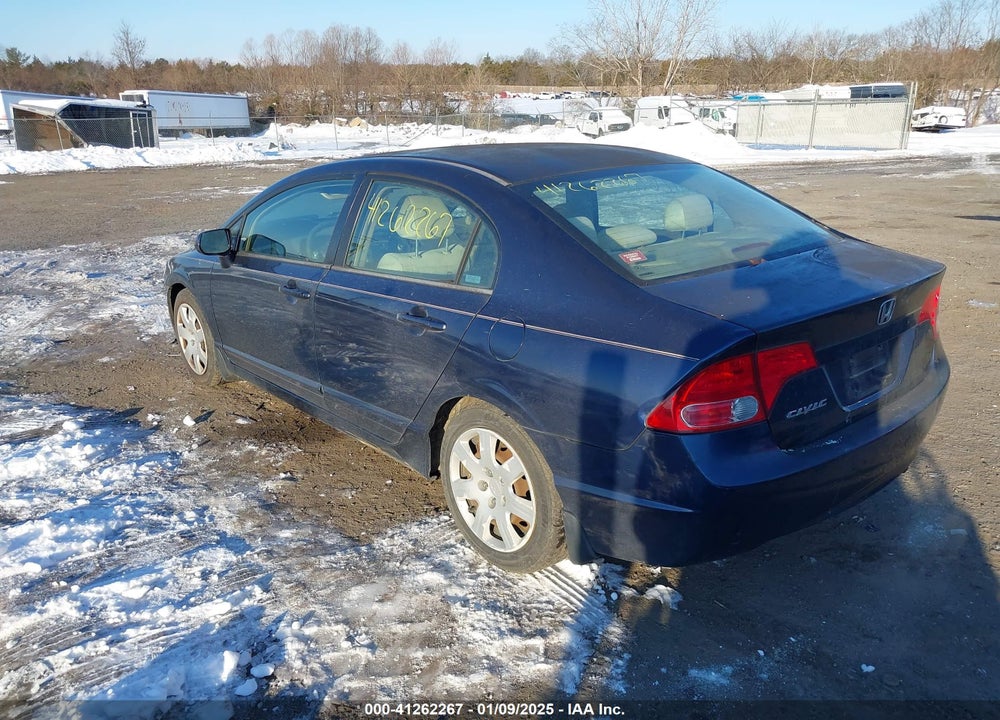 2006 HONDA CIVIC LX VIN: 1HGFA16526L048754