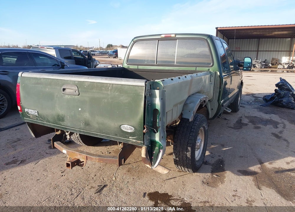 2000 FORD F-250 LARIAT/XL/XLT VIN: 1FTNX20S1YEE37891