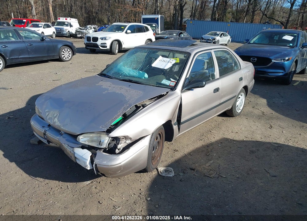 2000 CHEVROLET PRIZM VIN: 1Y1SK5482YZ404419