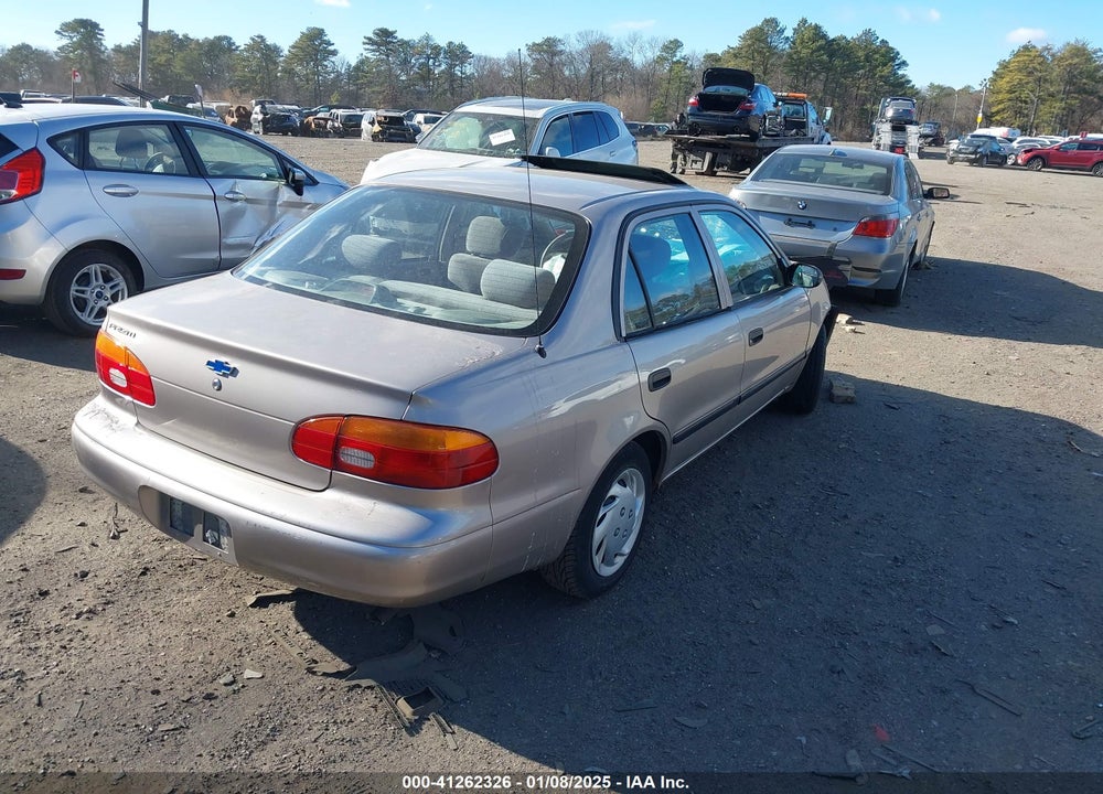 2000 CHEVROLET PRIZM VIN: 1Y1SK5482YZ404419