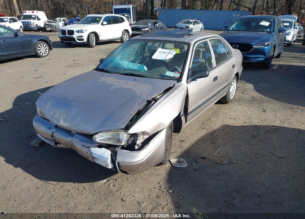 2000 CHEVROLET PRIZM VIN: 1Y1SK5482YZ404419