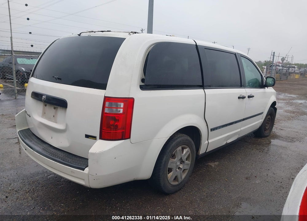 2008 DODGE GRAND CARAVAN CV VIN: 1D4HN11HX8B169198