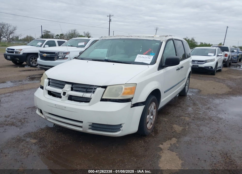 2008 DODGE GRAND CARAVAN CV VIN: 1D4HN11HX8B169198