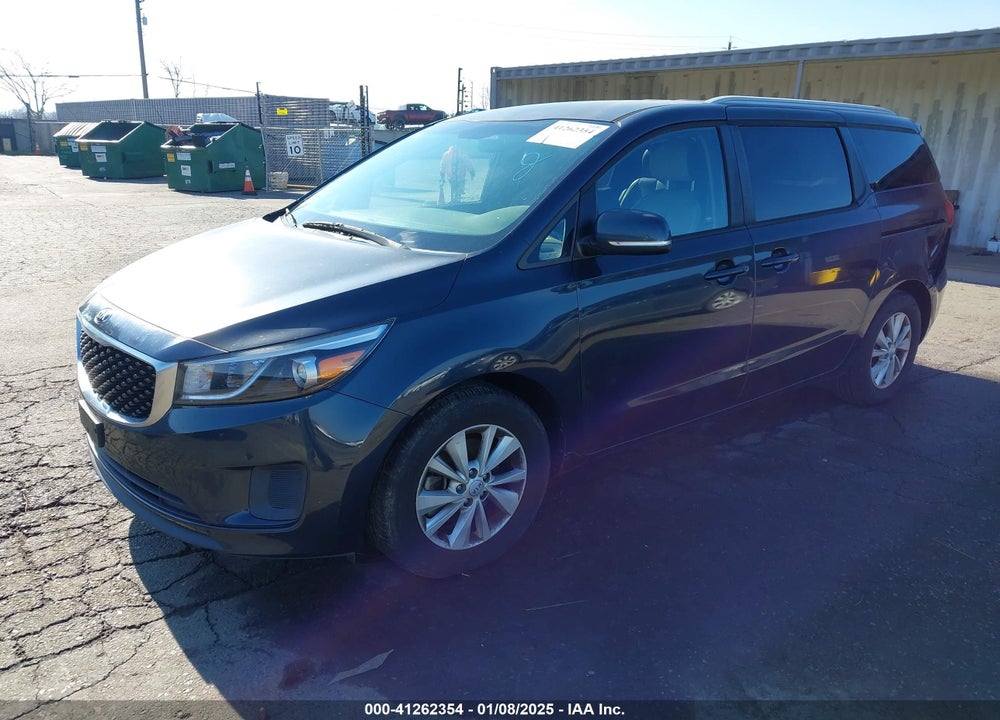 2017 KIA SEDONA LX VIN: KNDMB5C14H6245132