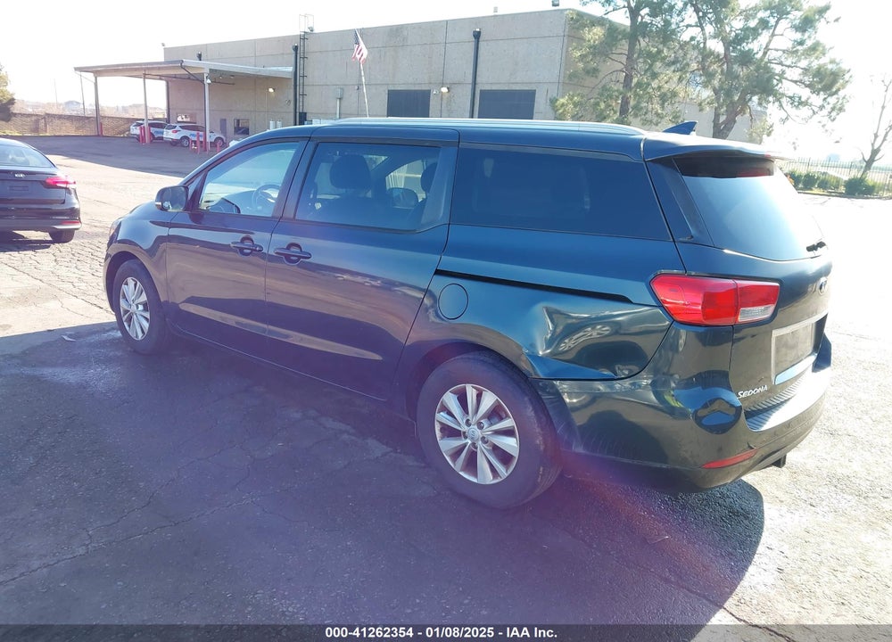 2017 KIA SEDONA LX VIN: KNDMB5C14H6245132
