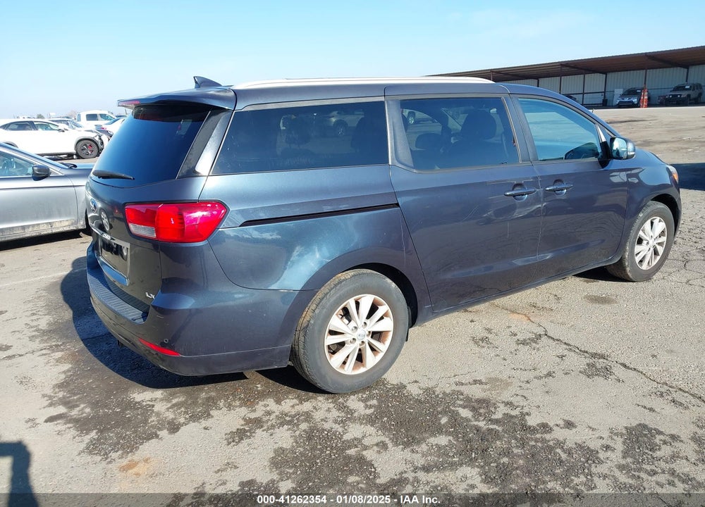 2017 KIA SEDONA LX VIN: KNDMB5C14H6245132