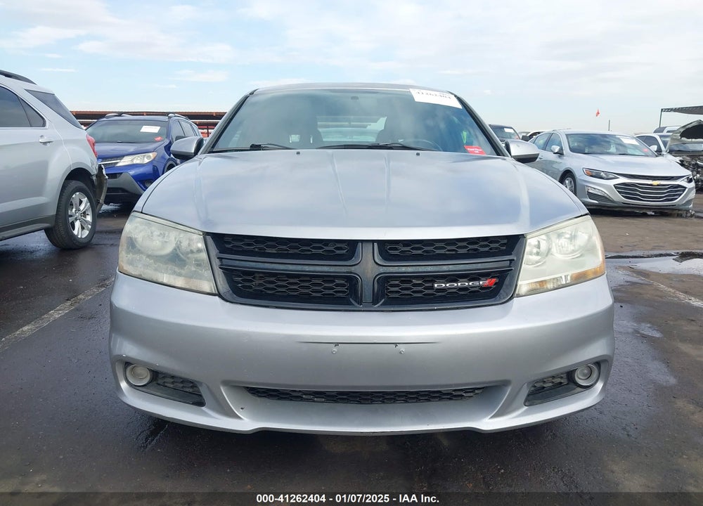 2014 DODGE AVENGER SXT VIN: 1C3CDZCB6EN136652