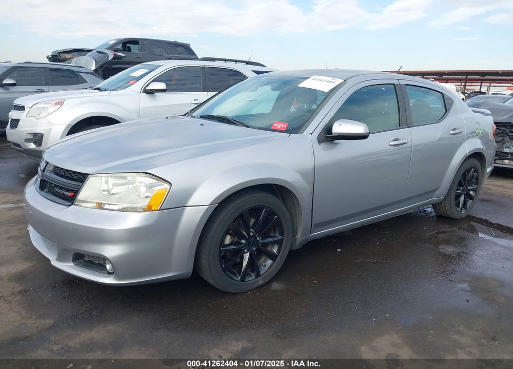 2014 DODGE AVENGER SXT VIN: 1C3CDZCB6EN136652