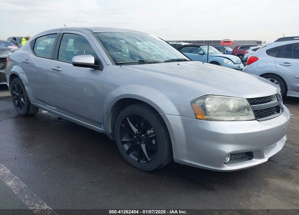 2014 DODGE AVENGER SXT VIN: 1C3CDZCB6EN136652