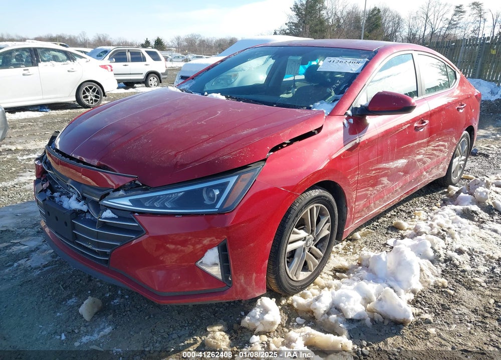 2019 HYUNDAI ELANTRA VIN: 5NPD84LF1KH423726