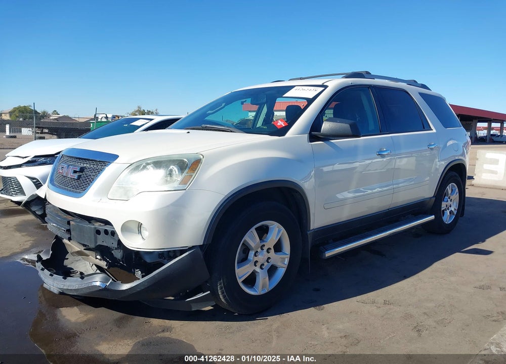 2011 GMC ACADIA SLE VIN: 1GKKRPED0BJ356548