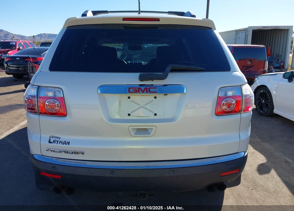 2011 GMC ACADIA SLE VIN: 1GKKRPED0BJ356548