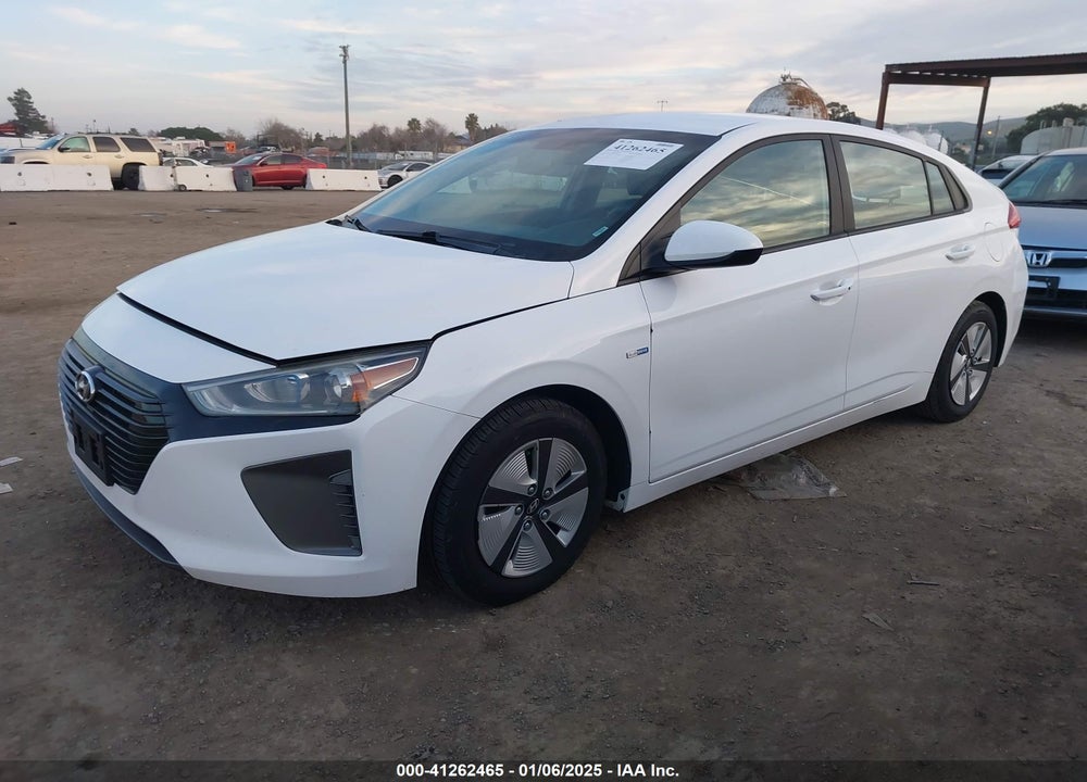 2017 HYUNDAI IONIQ HYBRID BLUE VIN: KMHC65LC5HU046292