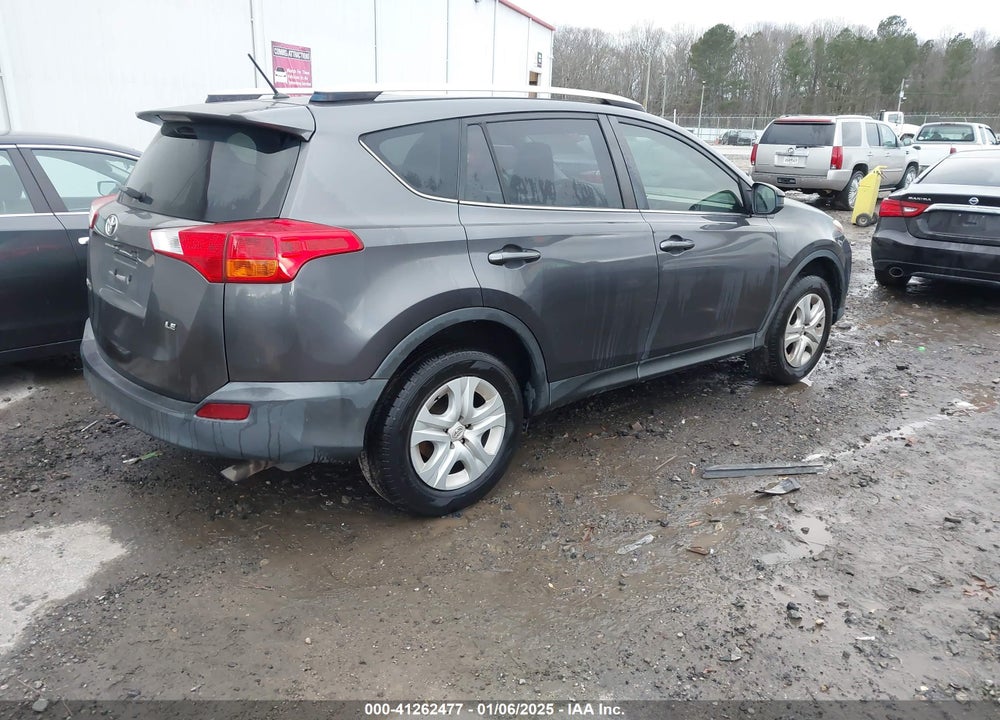 2015 TOYOTA RAV4 LE VIN: JTMZFREV9FJ037288
