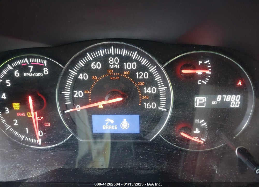 2012 NISSAN MAXIMA VIN: 1N4AA5AP7CC862540