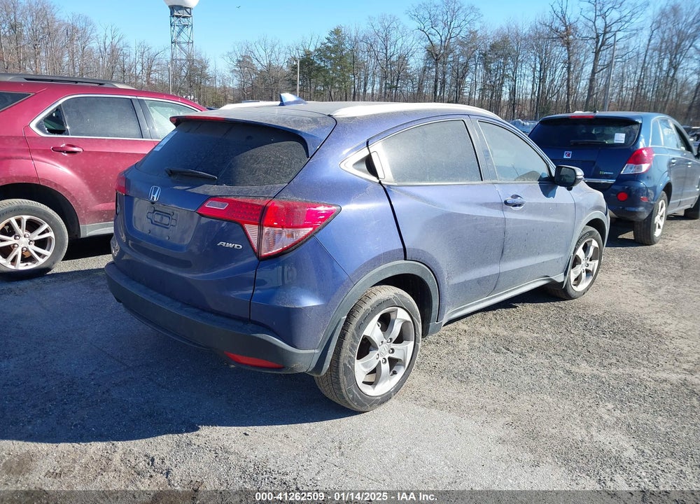 2017 HONDA HR-V EX-L VIN: 3CZRU6H77HM732175