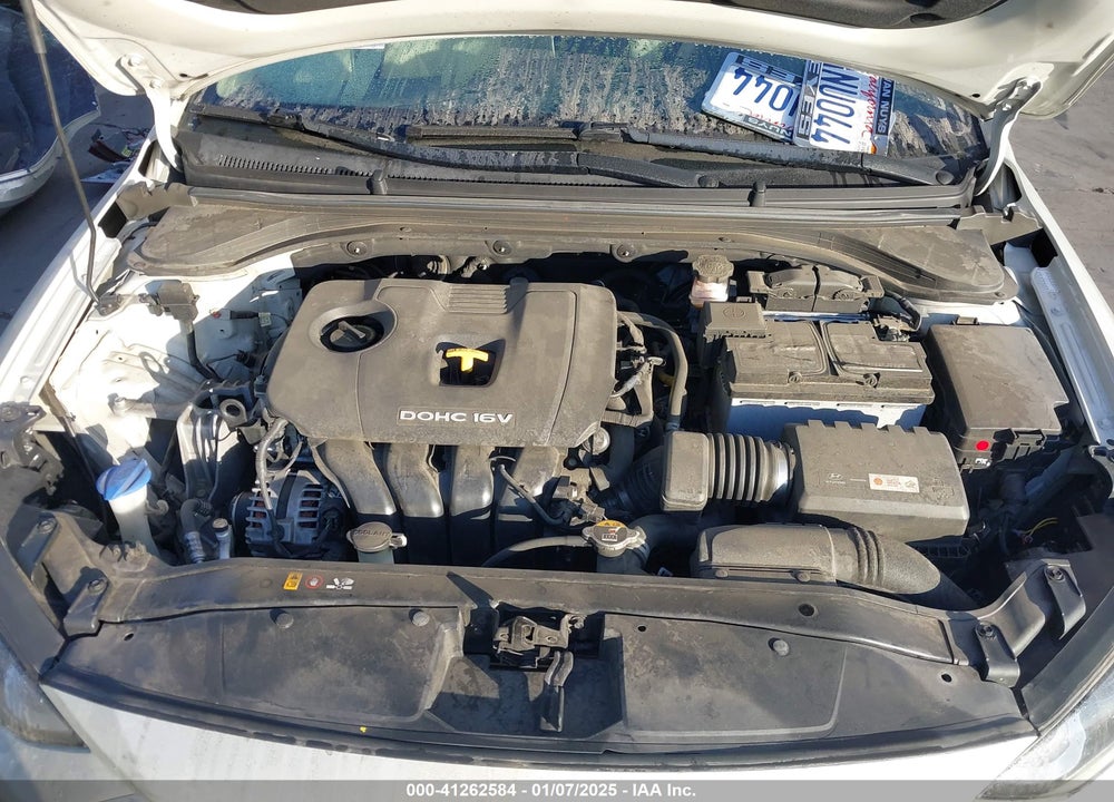 2017 HYUNDAI ELANTRA VIN: KMHD84LF9HU250368