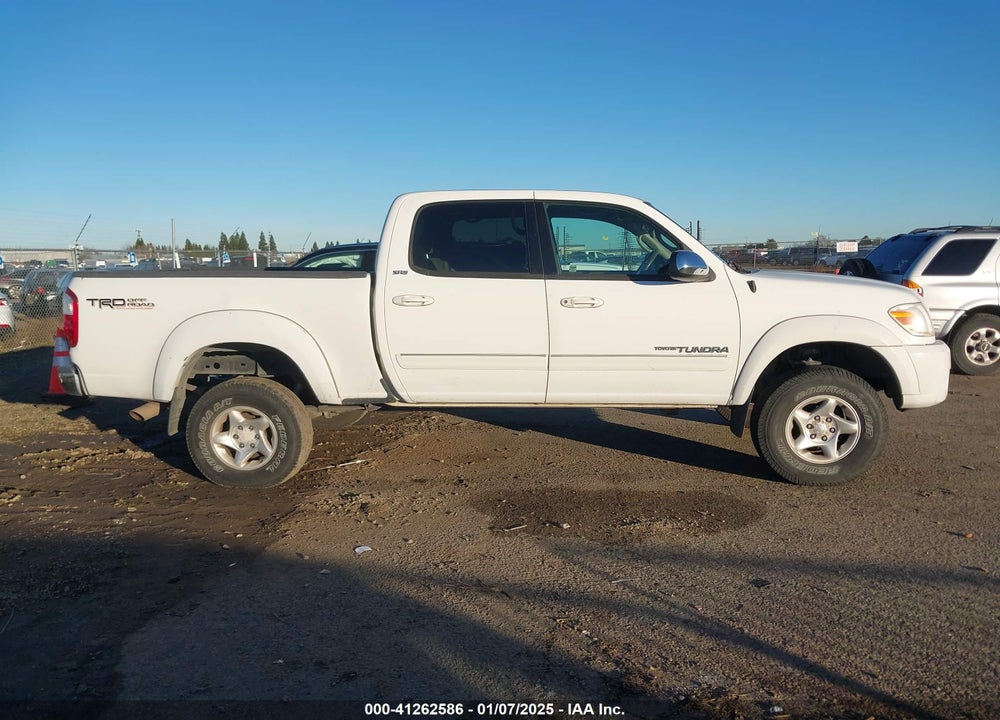 2006 TOYOTA TUNDRA SR5 V8 VIN: 5TBET34186S516221