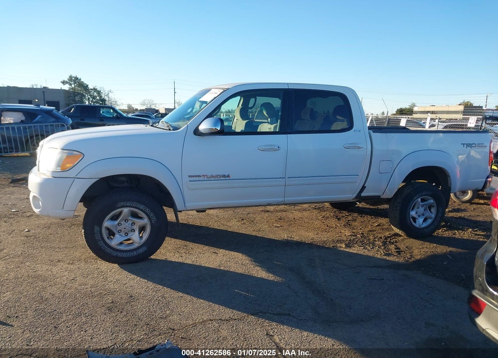 2006 TOYOTA TUNDRA SR5 V8 VIN: 5TBET34186S516221