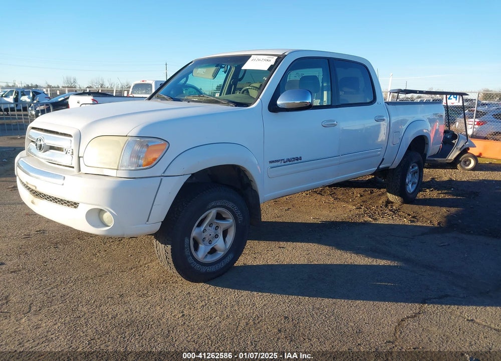 2006 TOYOTA TUNDRA SR5 V8 VIN: 5TBET34186S516221