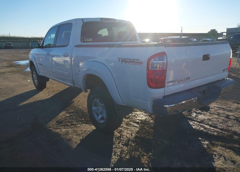 2006 TOYOTA TUNDRA SR5 V8 VIN: 5TBET34186S516221